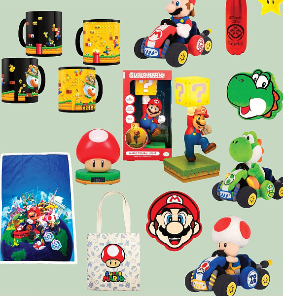 Gamme de produits dérivés Super Mario