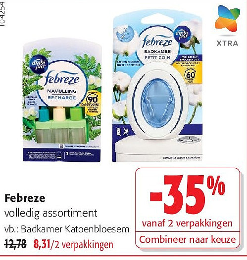 Febreze Badkamer Katoenbloesem