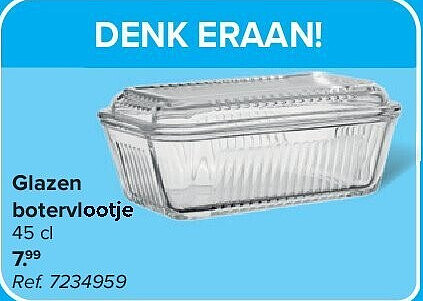 Glazen botervlootje