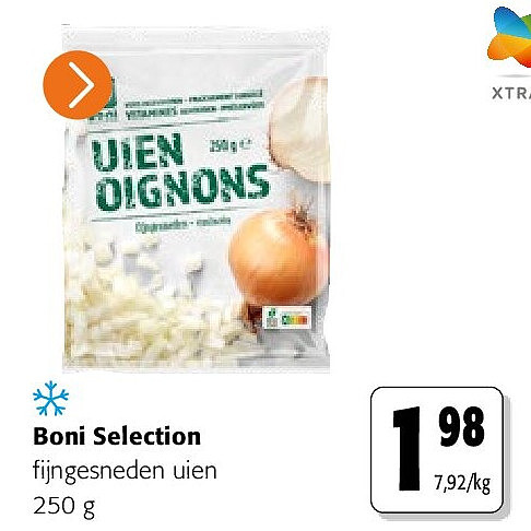 Boni Selection fijngesneden uien 250 g