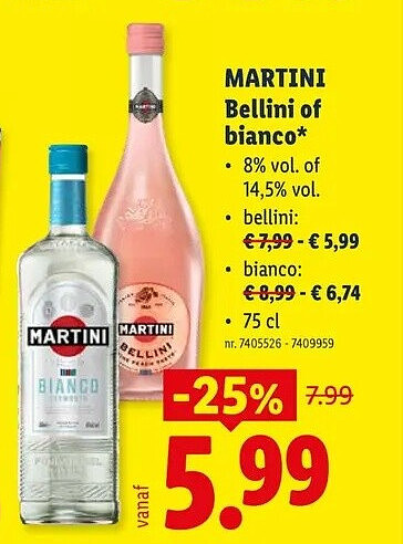 Bellini of bianco