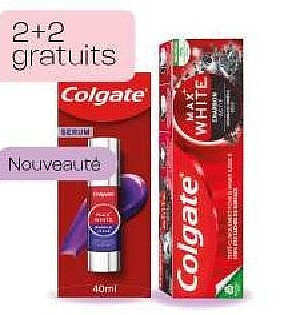 sur la gamme Max White Colgate