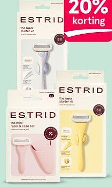Estrid The Mini Razor & Case Set Bloom
