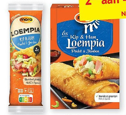 Mora loempia's