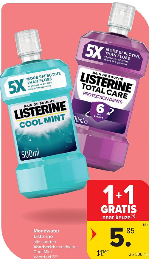 Mondwater Listerine