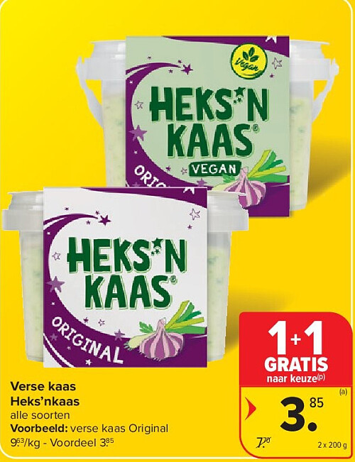Verse kaas Heks’nkaas