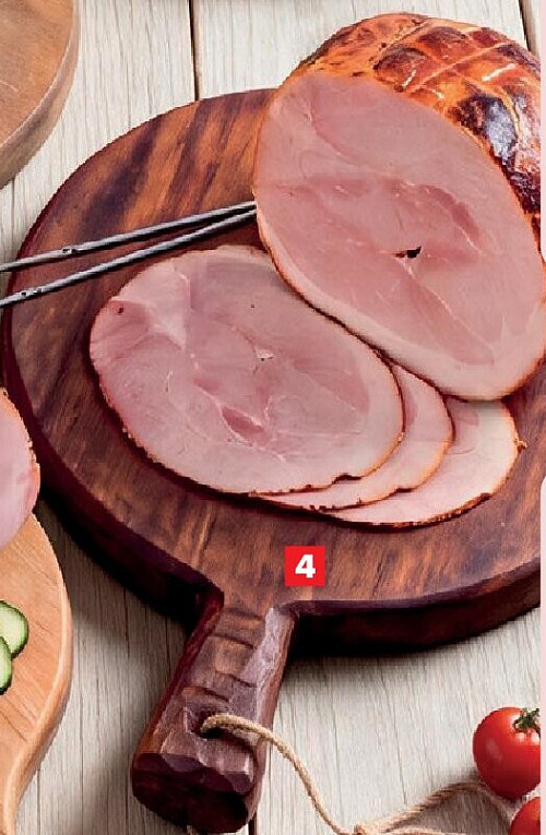 Gesmoorde ham van varken van weleer Kwaliteitsketen