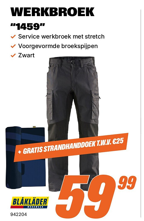 Werkbroek 1459