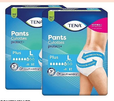 Culottes incontinence Tena