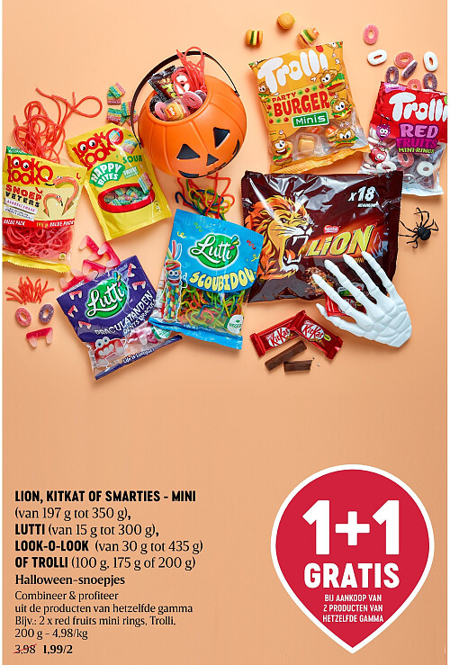 LION, KITKAT OF SMARTIES - MINI