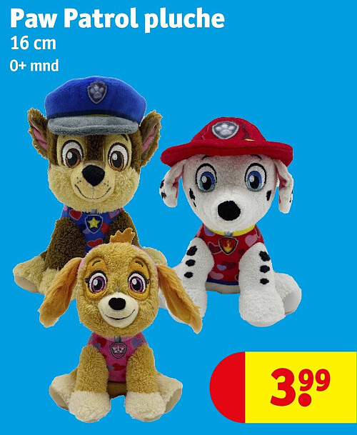 Paw Patrol pluche 16 cm