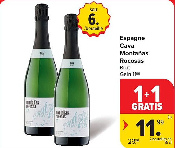 Espagne Cava Montañas Rocosas