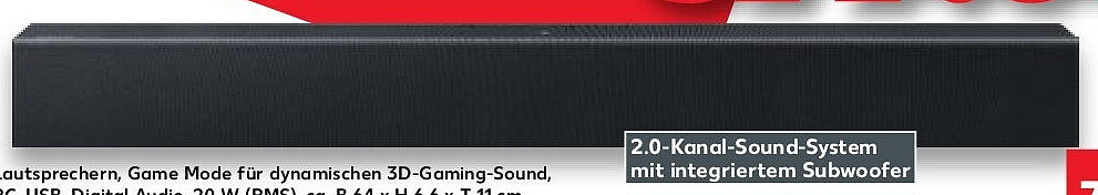 Samsung Soundbar HW-B410GF/ZG