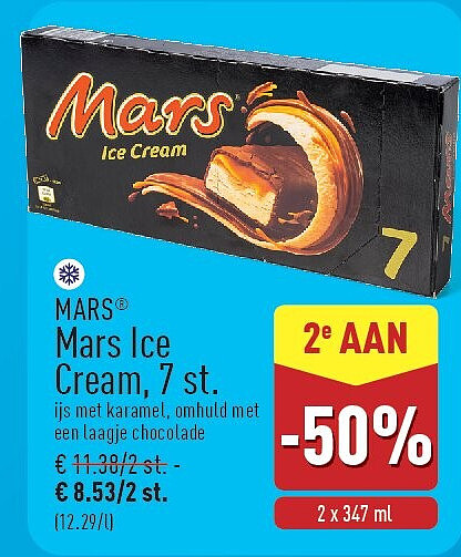 Mars Ice Cream, 7st.