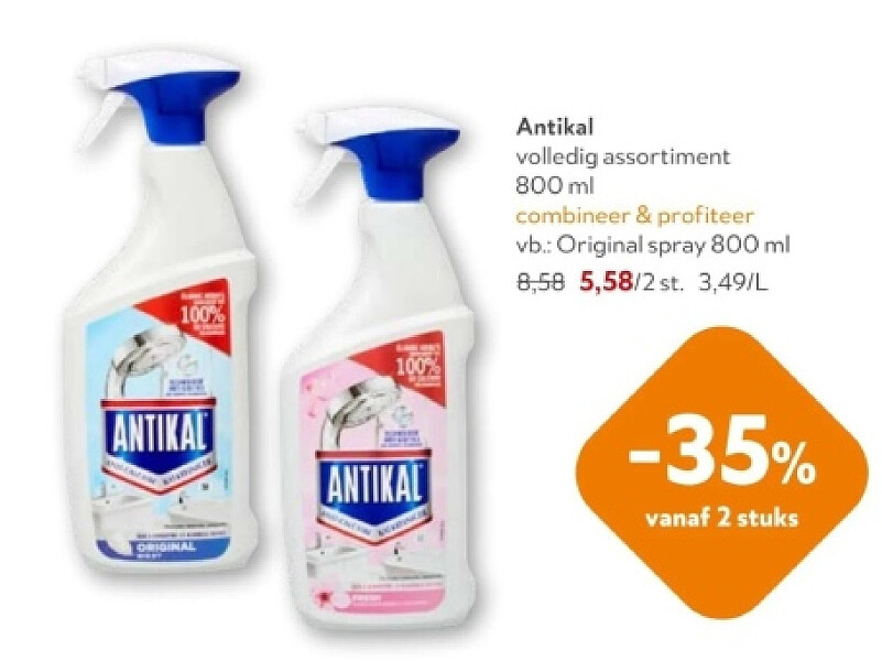 Antikal Original spray 800 ml