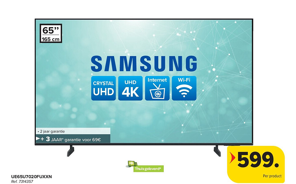 SAMSUNG UE65U7020FUXXN 4K TV