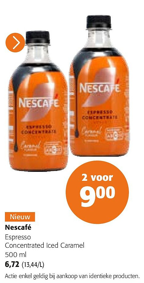 Nescafé Espresso Concentrated Iced Caramel 500 ml