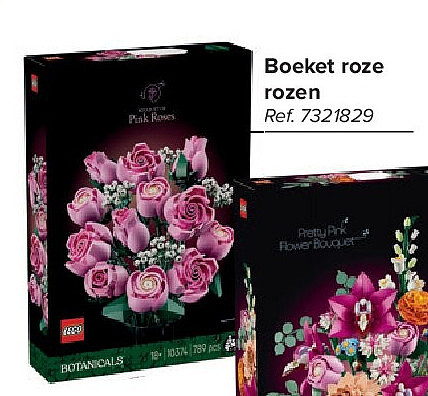 Boeket roze rozen
