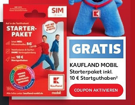 Kaufland Mobil Starterpaket