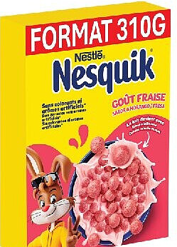 Céréales fraise Nesquik Nestlé 310 g