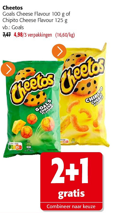 Cheetos Goals Cheese Flavour 100 g