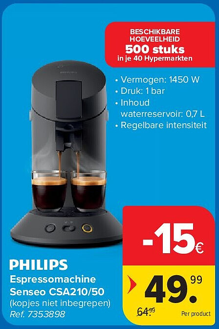 Espressomachine Senseo CSA210/50