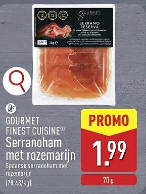 Serranoham met rozemarijn