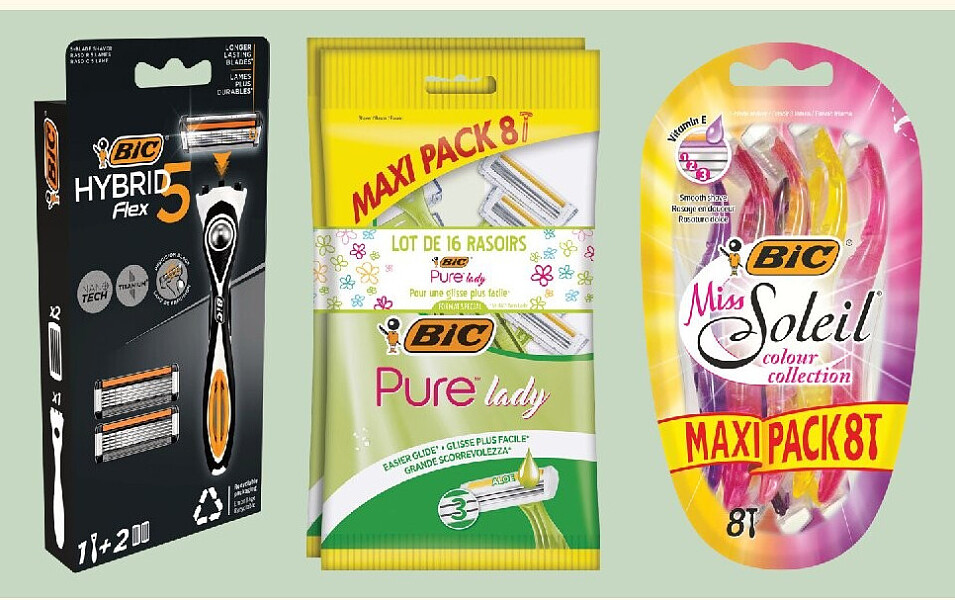 Gamme de rasoirs BIC