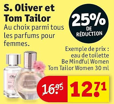 S. Oliver et Tom Tailor