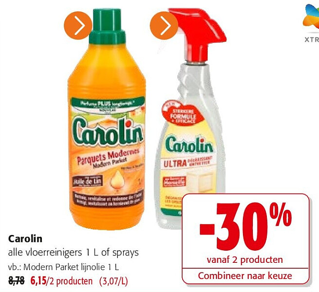 Carolin alle vloerreinigers 1 L