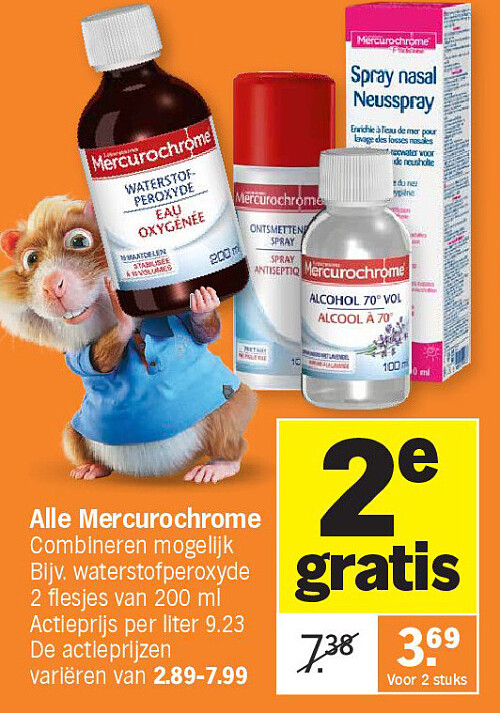 Alle Mercurochrome
