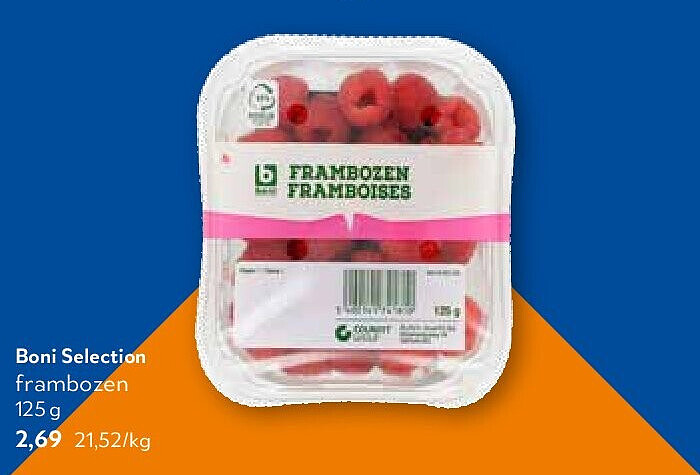 Boni Selection frambozen 125 g
