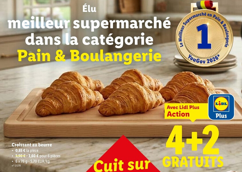 Croissant au beurre