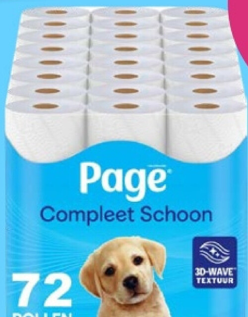 Toiletpapier Compleet Schoon 72 stuks