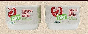 Fromage frais nature Auchan Bio