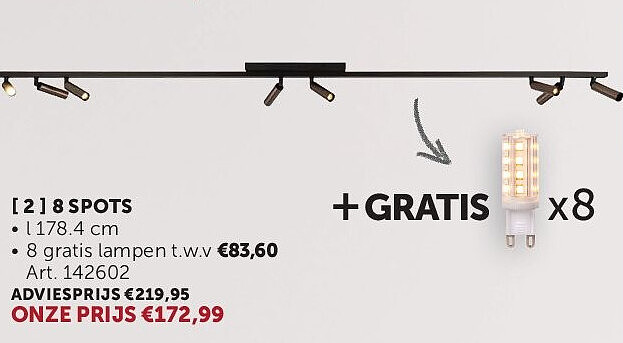 OPBOUWSPOT 8 SPOTS