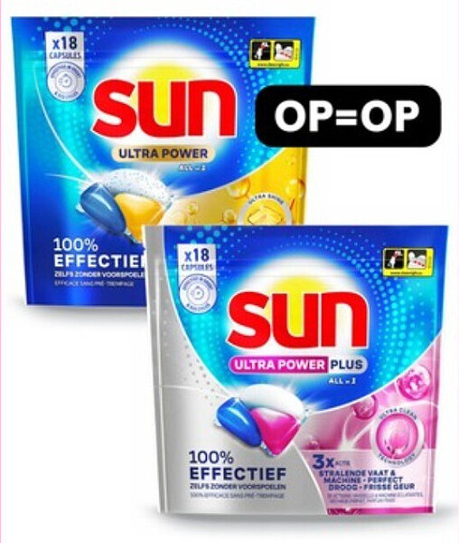 Sun Ultra Power 18 capsules