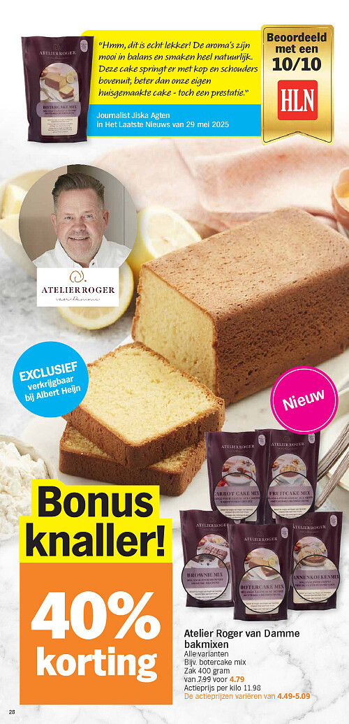 Atelier Roger van Damme bakmixen