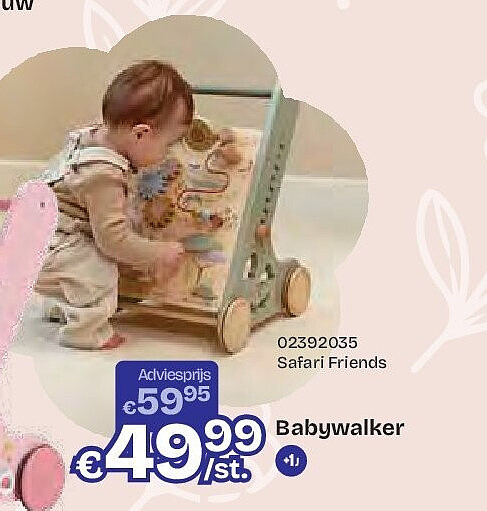 Babywalker Safari Friends