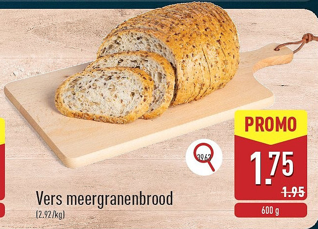 Vers meergranenbrood