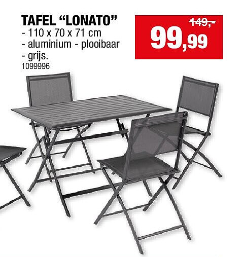 TAFEL “LONATO”
