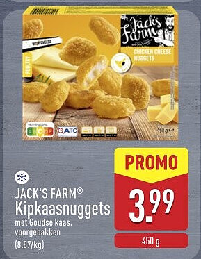 Kipkaasnuggets