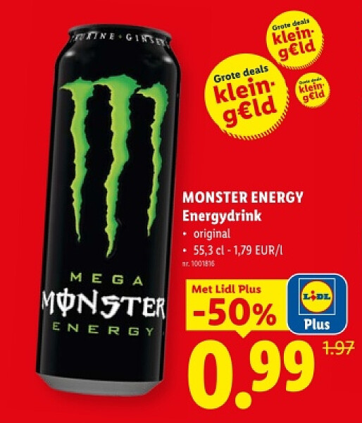 MONSTER ENERGY Energydrink
