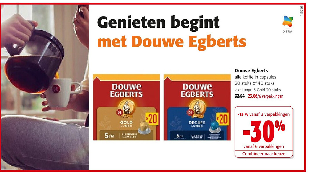 Douwe Egberts Lungo 5 Gold 20 stuks