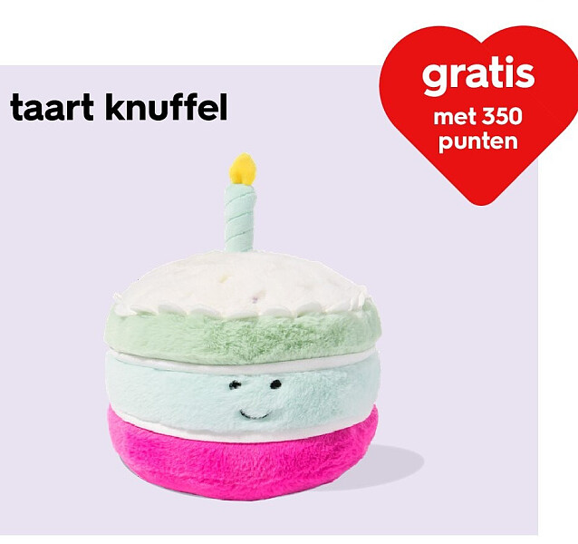 taart knuffel