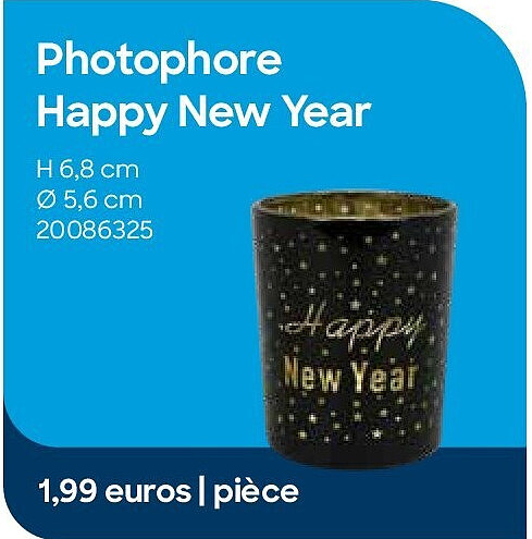Photophore Happy New Year