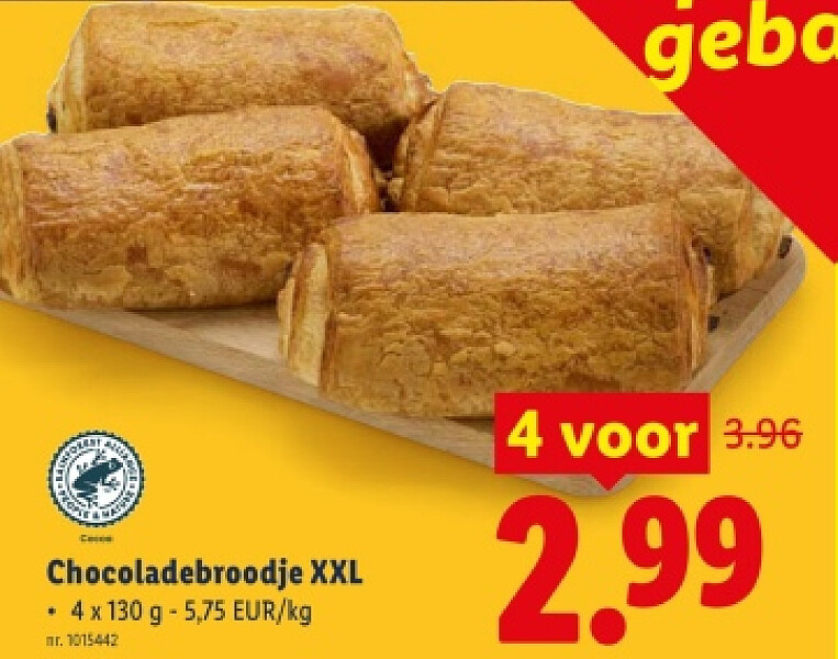 Chocoladebroodje XXL