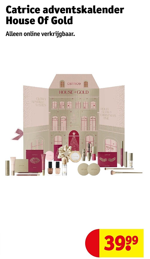 Catrice adventskalender House Of Gold