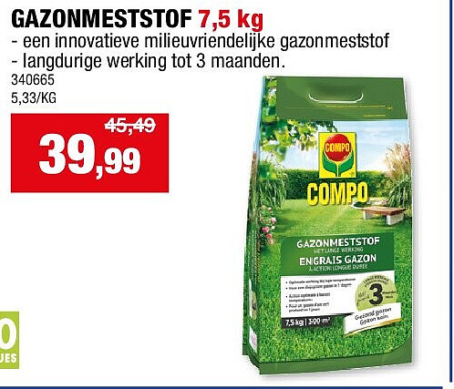 GAZONMESTSTOF 7,5 kg