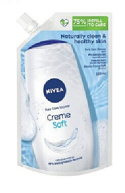 Nivea douchegel refill creme soft 500 ml